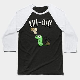 Dinosaur cant reach toilet paper Baseball T-Shirt